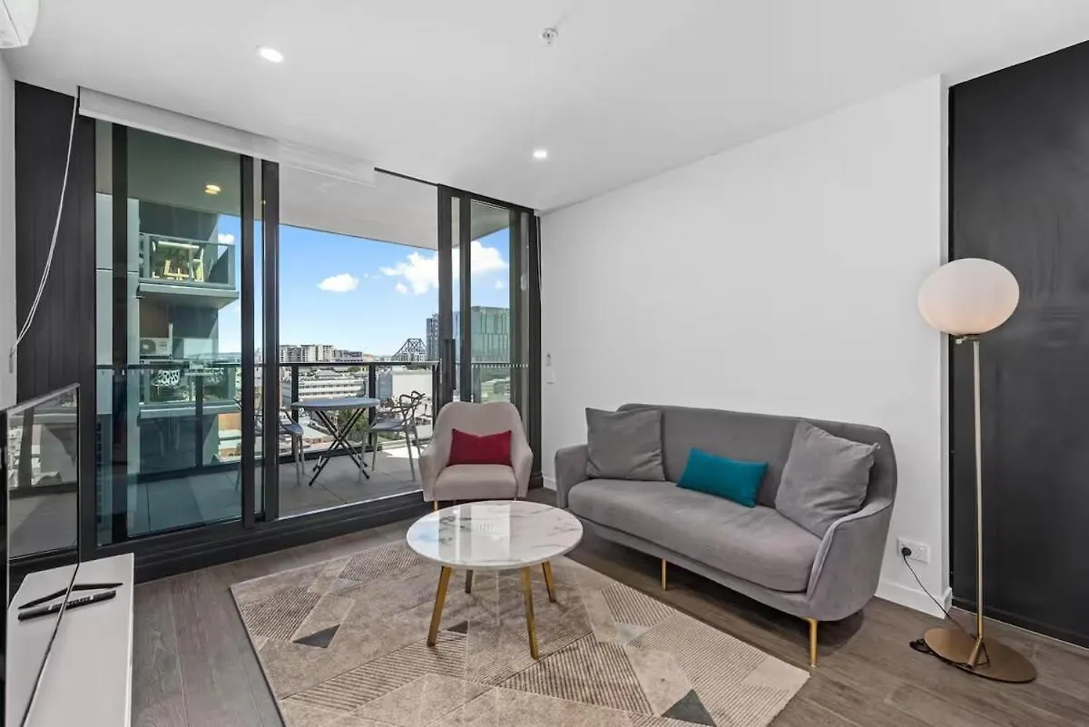 Apartamento Central Spacious 2B2B With Free Parking And Rooftop Pool Brisbane